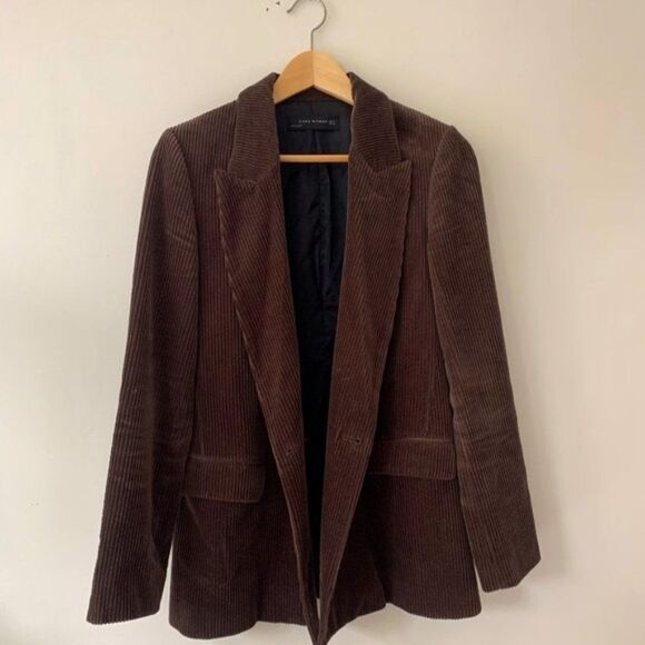 Zara Tops - ZARA Corduroy Blazer (Never Been Worn)